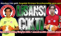 Zonguldak Kömürspor genç eldivenle 3 yıllık sözleşme imzaladı