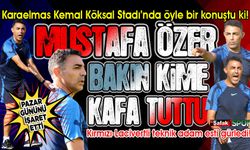 Kemal Köksal Stadı’ndaki antrenmanda Mustafa Özer rüzgarı esti... Hocayı hiç böyle görmemiştik!