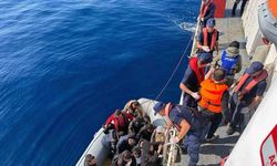 Datça’da 110 düzensiz göçmen kurtarıldı