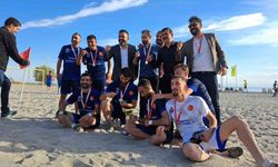 TFF plaj futbolu turnuvası sona erdi