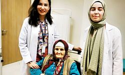 Geriatri Uzmanının en yaşlı hastası 107 yaşındaki Fatma Kaynak oldu