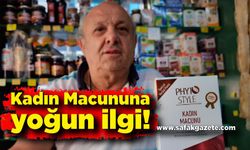 Zonguldak'ta Kadın Macununa yoğun ilgi