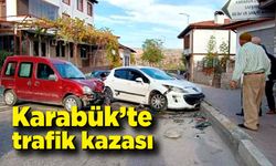 Karabük’te trafik kazası : 2 yaralı