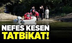 Bartın'da sel tatbikatı: Arama kurtarma ekipleri nefesleri kesti