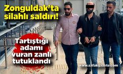 Zonguldak'ta silahlı saldırı! Husumetlisini vuran adam tutuklandı