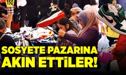 Zonguldak halkı, sosyete pazarına akın etti!
