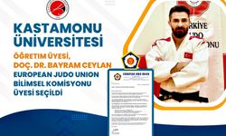 Kastamonu Üniversitesi’nden Doç. Dr. Ceylan, EJU Bilimsel Komisyonu Üyesi seçildi