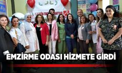 Emzirme odası hizmete girdi!