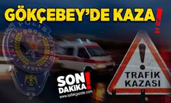 Gökçebey'de trafik kazası!