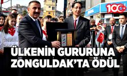 Ülkenin gururuna Zonguldak’ta ödül