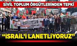 “İsrail’i lanetliyoruz”