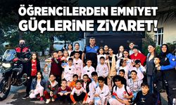 Öğrencilerden emniyet güçlerine ziyaret