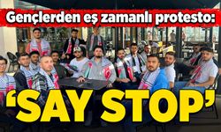 Gençlerden eş zamanlı protesto: “SAY STOP”