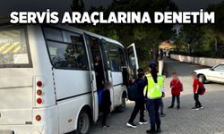 Servis araçlarına denetim