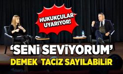 “‘Seni seviyorum’ demek  taciz sayılabilir”