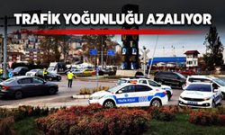 Trafik yoğunluğu azalıyor