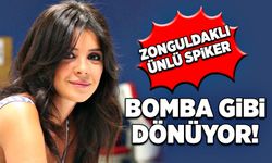 Zonguldaklı ünlü spiker, bomba gibi dönüyor!
