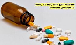 SGK 23 ilacı listeye aldı