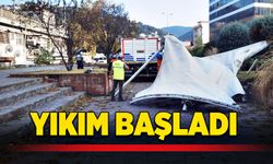 Yıkım başladı!