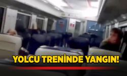Zonguldak - Karabük arası yolcu treninde yangın!