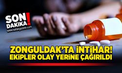 Zonguldak’ta intihar! Ekipler olay yerine çağırıldı