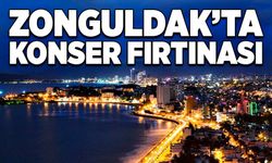 Zonguldak’ta konser fırtınası