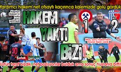 Zonguldak Kömürspor yine hakem kurbanı... Ofsaytı nasıl görmezsin hoca! 1-2