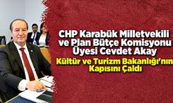 CHP Milletvekili Cevdet Akay'dan Kültür ve Turizm Bakanlığı'na Çağrı