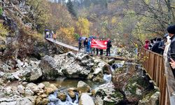 Kastamonu'nun doğal harikası: Horma Kanyonu, kışa merhaba diyor