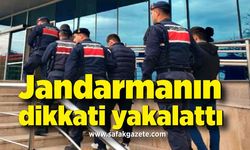 Tekel Bayii hırsızlarını jandarma yakaladı