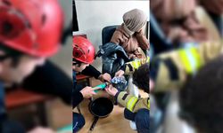 Acil çağrıya itfaiye yetişti: Safranbolulu lise öğrencisinin parmağı kurtarıldı