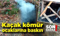 Zonguldak'ta kaçak maden ocaklarına jandarmadan baskın