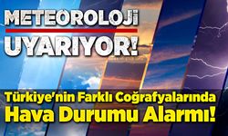 Meteoroloji uyarıyor! Türkiye'nin Farklı Coğrafyalarında Hava Durumu Alarmı