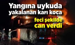 Yangına uykuda yakalanan yaşlı çiftin acı sonu