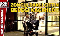 Tam bir skandal! Zonguldaklı çiftin bebeği kaçırıldı!