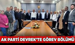 Ak Parti Devrek görev bölümü yaptı