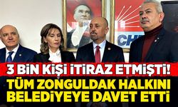 3 bin kişi itiraz etmişti! Tüm Zonguldak halkını belediyeye davet etti