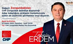 Tahsin Erdem de aday adaylığını açıklıyor