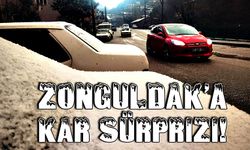 Zonguldak’a kar sürprizi!