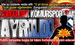 Zonguldak Kömürspor’la yollarını ayırdı... Kariyerine başka bir takımla devam edecek
