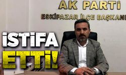 AK Parti İlçe Başkanı sosyal medyadan yaptığı açıklamayla istifa etti!