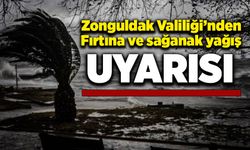 Zonguldak Valiliği'nden fırtına ve sağanak yağış uyarısı