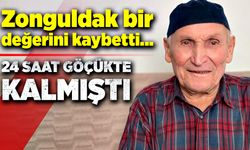Zonguldak bir değerini kaybetti… 24 saat göçükte kalmıştı