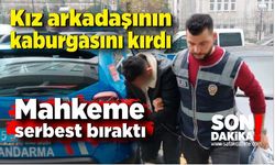 Kız arkadaşının kaburgasını kırdı, serbest bırakıldı