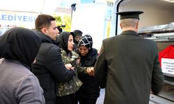 Şehit Piyade Uzman Çavuş Mehmet Serinkan son yolculuğuna uğurlandı