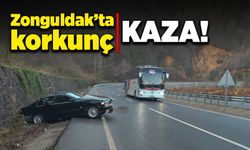 Zonguldak’ta korkunç kaza: 3 yaralı!