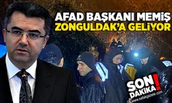 AFAD Başkanı Okay Memiş Zonguldak’a geliyor