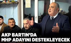 AKP Bartın’da MHP adayını destekleyecek