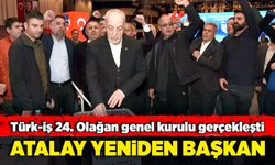 Türk-iş 24. Olağan genel kurulu gerçekleşti: Ergün Atalay yeniden başkan