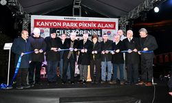 Kanyon Park Piknik Alanı vatandaşların hizmetine açıldı